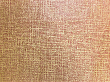 Load image into Gallery viewer, Designer Rusty Coral Gold Metallic Abstract MCM Upholstery Fabric
