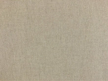 Load image into Gallery viewer, Designer MCM Beige Ivory Herringbone Linen Viscose Upholstery Fabric