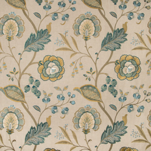 Load image into Gallery viewer, Lee Jofa Aston Embroidery Fabric / Teal