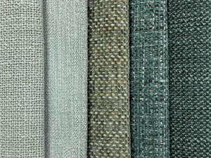 Crypton Stain Water Resistant Mid Century Modern Basketweave Tweed Chenille Pale Blue Turquoise Teal Aqua Upholstery Fabric RMCR IX