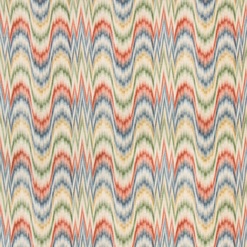 Lee Jofa Jasper Print Fabric / Brick/Pool