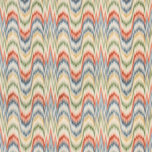 Lee Jofa Jasper Print Fabric / Brick/Pool