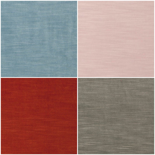 Heavy Duty Sky Blue Pink Burnt Orange Stone Grey Velvet Upholstery Fabric FB