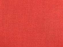 Load image into Gallery viewer, Heavy Duty Coral Red Belgian Linen Upholstery Drapery Fabric