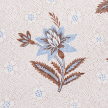 Load image into Gallery viewer, Schumacher Colline Fabric 180542 / Delft &amp; Sepia