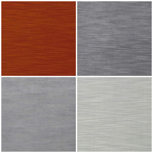 Heavy Duty Rusty Orange Graphite Coin Grey Silver Velvet Upholstery Fabric FB