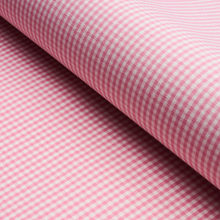 Load image into Gallery viewer, SCHUMACHER BARNET COTTON CHECK FABRIC 64649 / BLUSH
