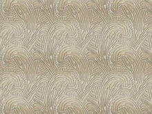 Load image into Gallery viewer, Designer Beige Taupe Neutral Embroidered Abstract Upholstery Drapery Fabric
