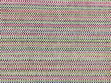 Load image into Gallery viewer, Designer Luxury Woven Magenta Green Blue White Kilim Weave Upholstery Fabric