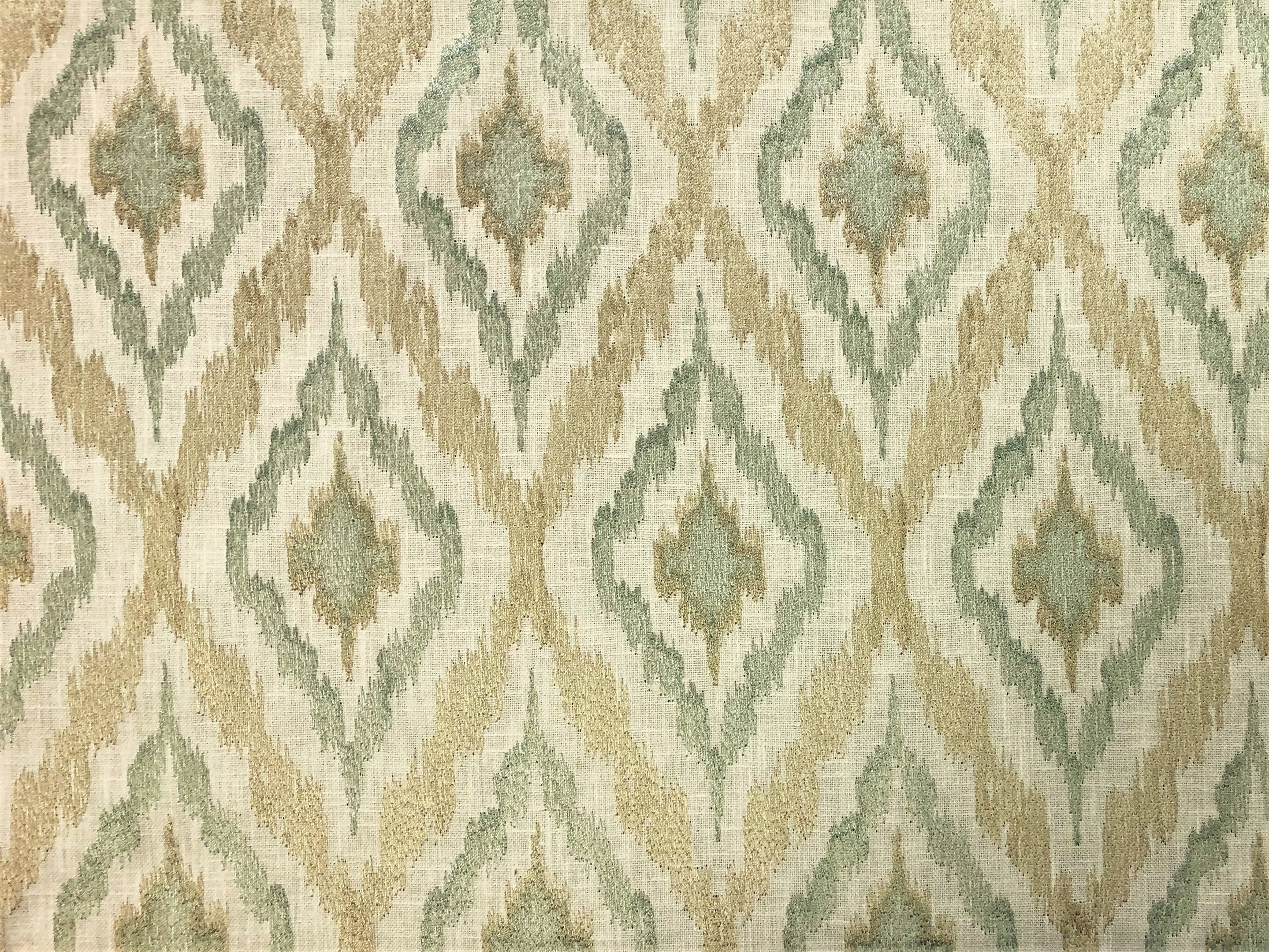 1-1/2 yards Kravet Exotic Travels 32623 - Reversible Diamond Ikat Drapery Upholstery Fabric 2024 - Free Shipping