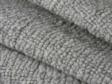 Load image into Gallery viewer, Designer Grey Wool Blend Italian Boucle Upholstery Fabric