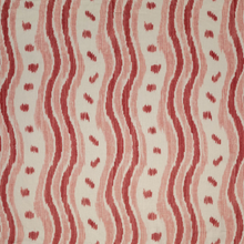 Load image into Gallery viewer, Lee Jofa Ikat Stripe Fabric / Coral