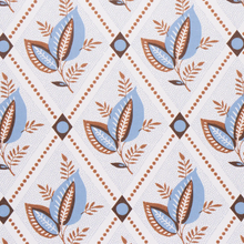 Load image into Gallery viewer, Schumacher Basile Trellis Wallpaper 5014232 / Delft &amp; Sepia