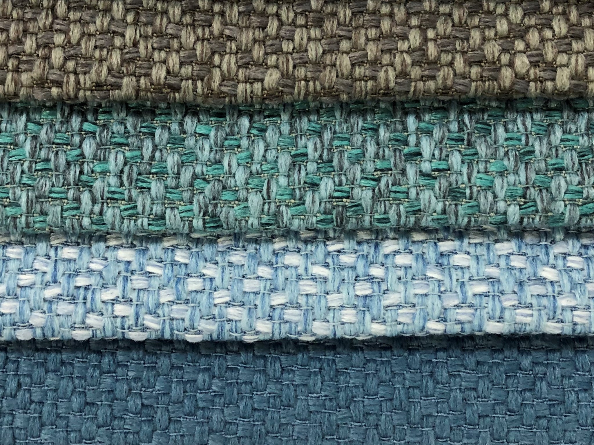 Teal Woven Upholstery Fabric for Furniture - Teal Taupe Tweed Durable Fabric - Blue Taupe Woven Furniture Fabric top - Turquoise Tweed Fabric