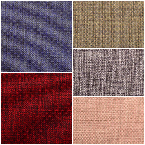 Water & Stain Resistant MCM Dark Navy Red Black Sage Green Brown White Grey Rose Taupe Mid Century Modern Tweed Upholstery Fabric