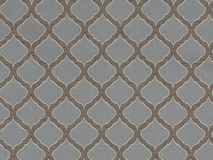 French Blue Grey Trellis deals Diamond Upholstery Drapery Fabric