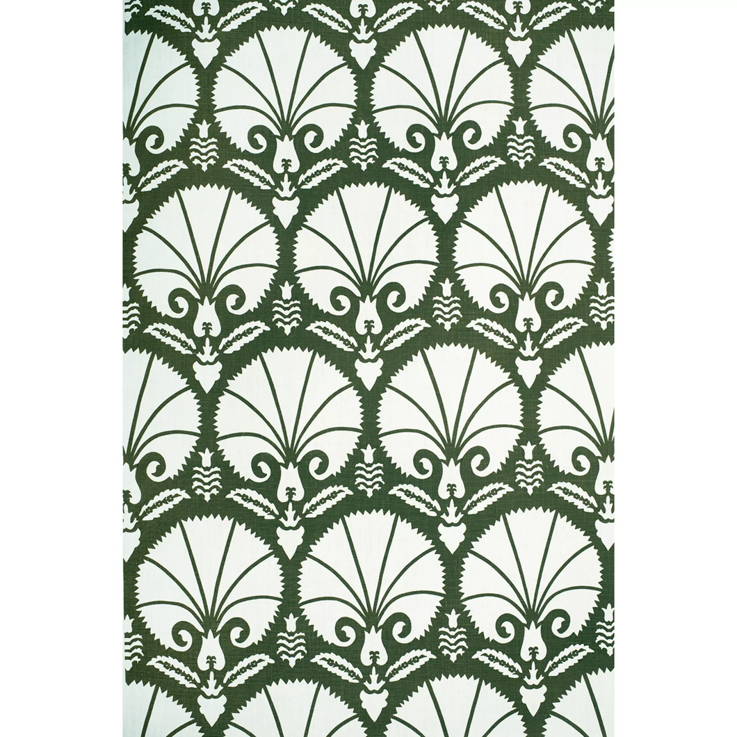 Lee Jofa Bursa Fabric / Dark Green