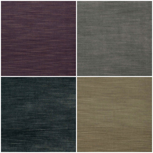 Heavy Duty Plum Purple Grey Black Hazel Beige Velvet Upholstery Fabric FB