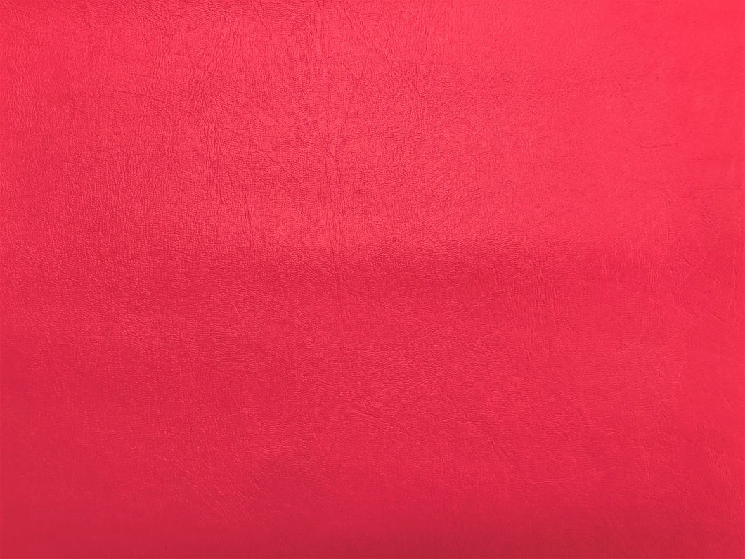 Designer Indoor Outdoor Hot Pink Marine Heavy Duty Faux Leather Upholstery Vinyl