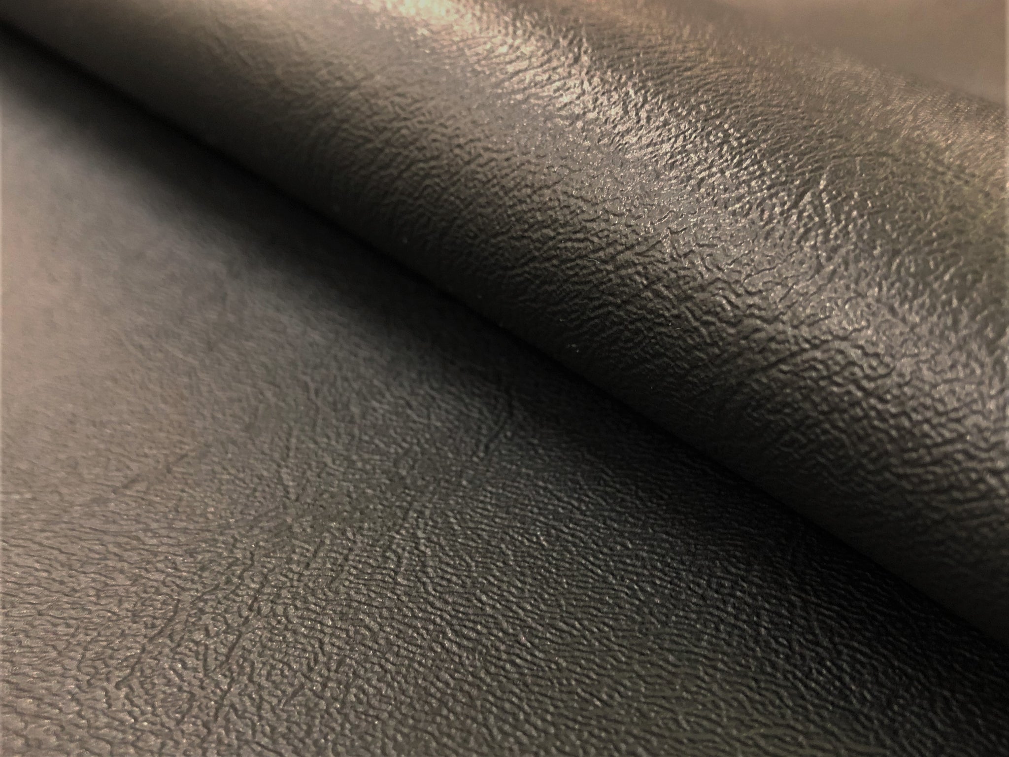 Silver, Metallic Leather Grain Upholstery Faux Leather By The Yard