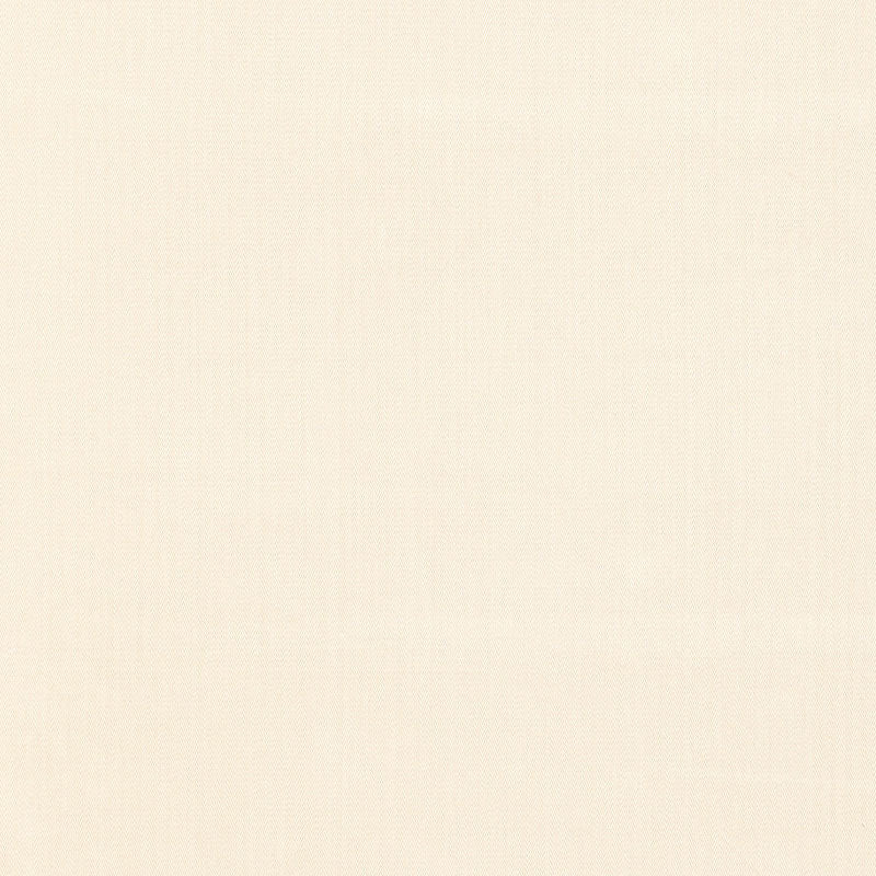 SCHUMACHER BEDFORD HERRINGBONE PLAIN FABRIC 62931 / WHITE