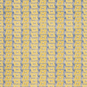 Schumacher Ottilie Stripe Fabric 180562 / Yellow