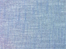 Load image into Gallery viewer, Designer Water &amp; Stain Resistant Heavy Duty Linen Denim Blue Tweed MCM Mid Century Modern Upholstery Drapery Fabric
