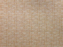 Load image into Gallery viewer, 1.25 Yds Designer Water &amp; Stain Resistant Mustard Ochre Grey Small Scale Abstract Upholstery Drapery Fabric