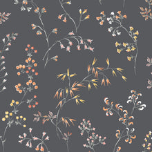 Load image into Gallery viewer, Schumacher Gråäng Wallpaper 2004 / Charcoal