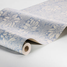 Load image into Gallery viewer, Schumacher Acanthus Garden Wallpaper 2010 / Blue