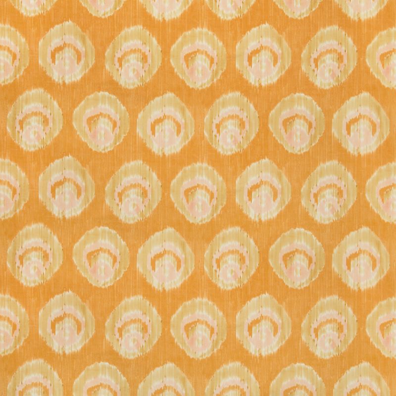 Lee Jofa Monaco Print Fabric / Spice/Blush