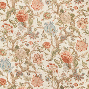 Lee Jofa Adlington Fabric / Coral