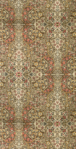 Lee Jofa Bromley Print Fabric / Antique
