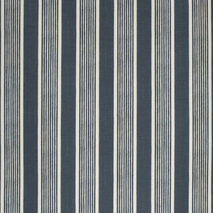 Lee Jofa Elba Stripe Fabric / Navy