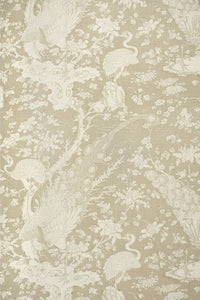 Lee Jofa Pheasantry Blotch Fabric / Taupe