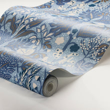 Load image into Gallery viewer, Schumacher Turgräs Wallpaper 2091 / Blues
