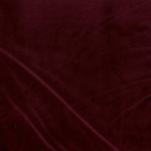 Upholstery Drapery Velvet Fabric Burgundy / Wine