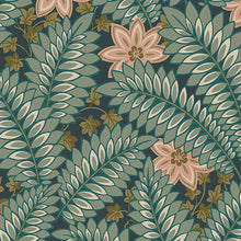 Load image into Gallery viewer, Schumacher Hidden Ivy Wallpaper 2250 / Spruce