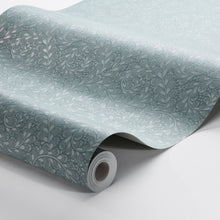 Load image into Gallery viewer, Schumacher Wild Ferns Wallpaper 2254 / Blue
