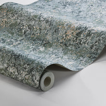 Load image into Gallery viewer, Schumacher Travertine Wallpaper 2288 / Spruce