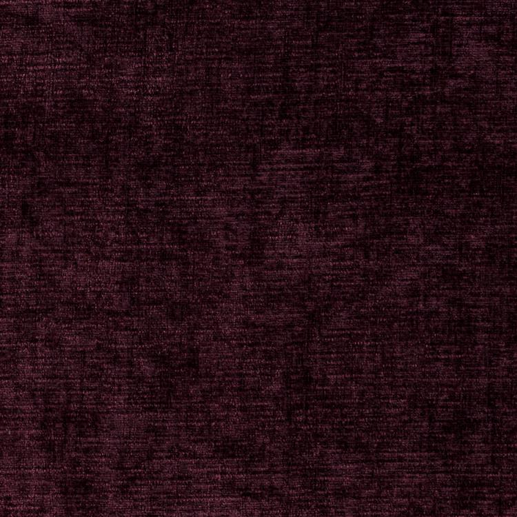 Plush Chenille Upholstery Fabric Burgundy Purple / Heather