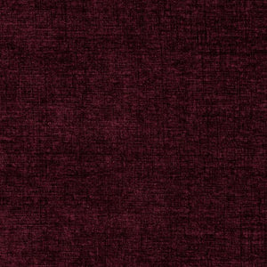 Plush Chenille Upholstery Fabric Burgundy / Merlot
