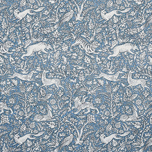 Load image into Gallery viewer, SCHUMACHER KHAN&#39;S PARK FABRIC 2603275 / CHAMBRAY