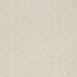 SCHUMACHER CROSSBRIDGE CASEMENT FABRIC 2643590 / IVORY