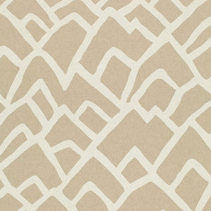 SCHUMACHER ZIMBA FABRIC / NATURAL