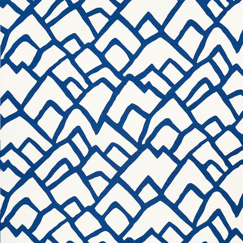 SCHUMACHER ZIMBA FABRIC / MARINE