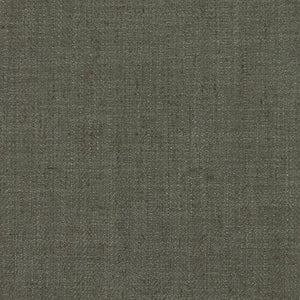Barrister Gray Upholstery Minimalist Linen Poly Fabric / Platinum