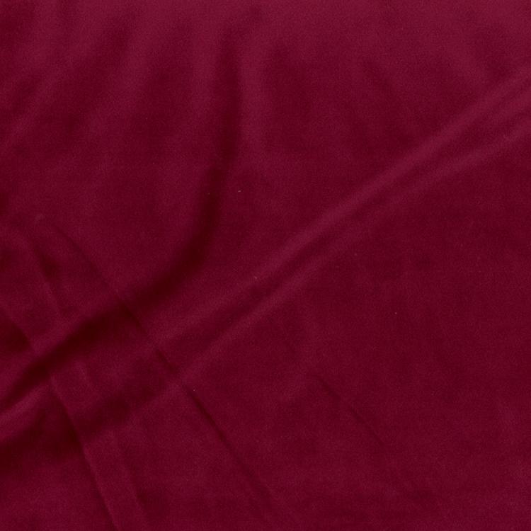 Upholstery Drapery Velvet Fabric Cherry Red / Crimson