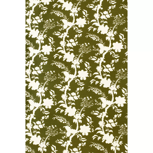 Lee Jofa Beijing Blossom Fabric / Olive