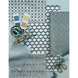 Lee Jofa Lancing Weave Fabric / Aqua